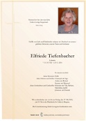 Elfriede Tiefenbacher